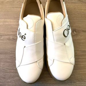 New Chloe Women’s Lauren Slip-on Sneakers - MSRP $495 - Size 40